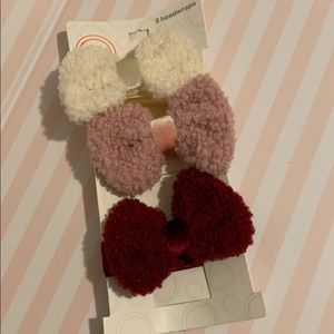 Fluffy Bow girls headbands
